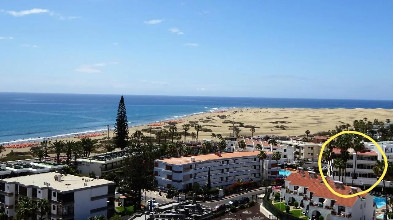 アパート Apartamento En Playa Del Ingles Los Mangos スペイン